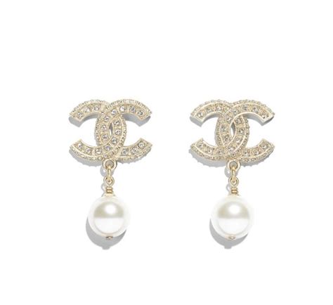 christian grey chanel|Chanel grey pearl earrings.